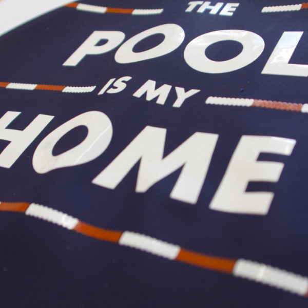 Badekappe - THE POOL IS MY HOME – Bild 2