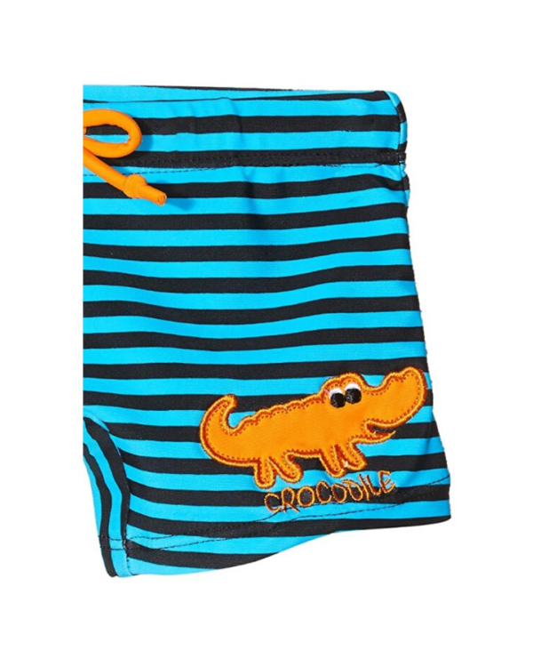 Badeshorts Knaben - Krokodil-Aqua – Bild 3